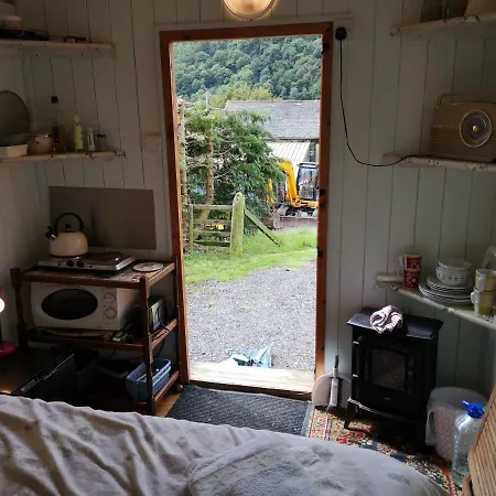 Luxury tent Stybeck Farm Shephards Hut